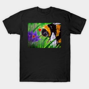 Bee Painting T-Shirt